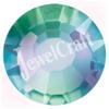JEWELCRAFT'S PRECIOSA VIVA GLUE ON FLATBACK CRYSTALS IN SIZE 16ss (4mm)-  AQUA BOHEMICA AB
